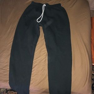 Black sweatpants